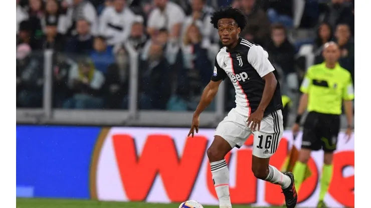 Juan Guillermo Cuadrado, jugador de la Juventus de Italia.