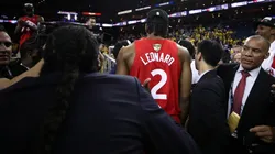 Foto del campeón de la NBA.