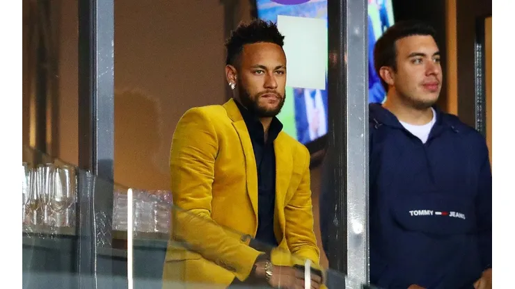 Foto de Neymar, jugador de Brasil.