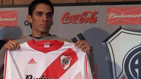 Virviescas en su presentación en River Plate.