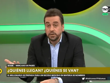 Distasio contó que "si no se da lo de Sosa, River va a tener que vender un jugador" y tiró un nombre