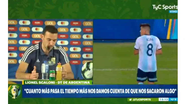 Scaloni dijo que "todos los jugadores quieren jugar" contra Chile