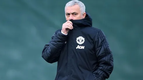 Mourinho, aún en el Manchester United.