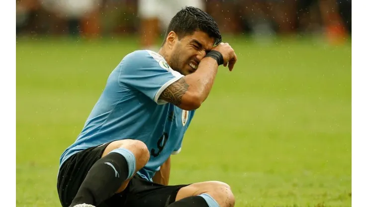 Suárez falló su remate.