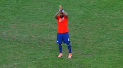 Foto de Arturo Vidal, arquero de la Roja.