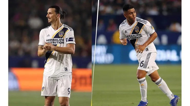 Zlatan elogió a su compañero de Los Ángeles Galaxy.