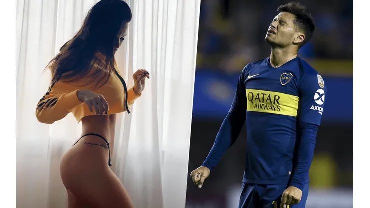 Foto de Mauro Zárate y Natalie Weber.