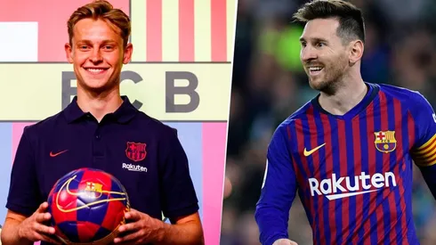 De Jong fue presentado en Barcelona y empezó con el pie derecho: se rindió ante Messi