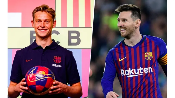 De Jong fue presentado en Barcelona y empezó con el pie derecho: se rindió ante Messi