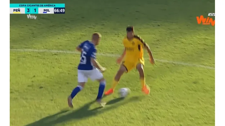 Lo mejor de Millos en el FAU Stadium: ¡el delicioso caño de Felipe Jaramillo!