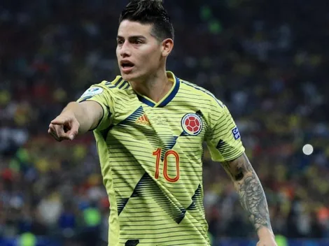 Exjugador del Napoli está con James en Medellín y los hinchas lo piden a gritos