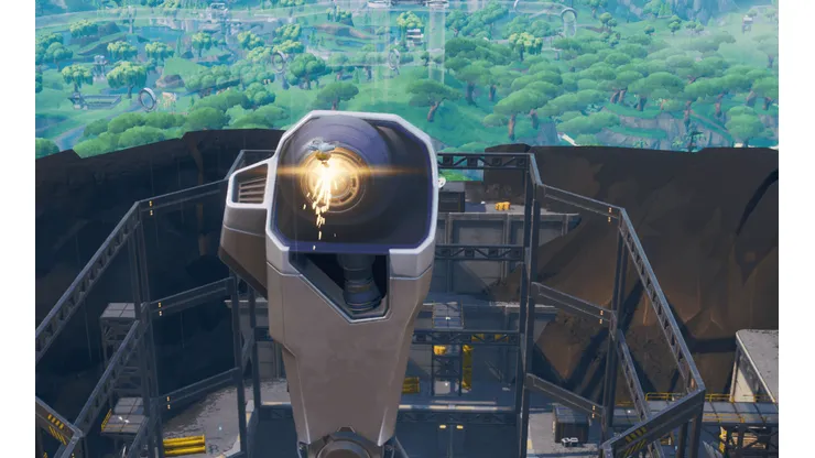 Primeras imágenes del Robot Gigante que se construye en Fortnite para pelear con el Monstruo de Pico Polar