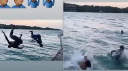 Así disfruta Yerry Mina sus días libres junto a su familia.