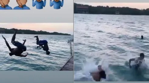 Así disfruta Yerry Mina sus días libres junto a su familia.