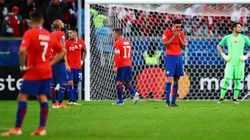 Foto de los jugadores de la Selección de Chile.