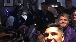 Se armó torneo de play, Pratto subió foto y Scocco lo trolleó a De La Cruz como nunca