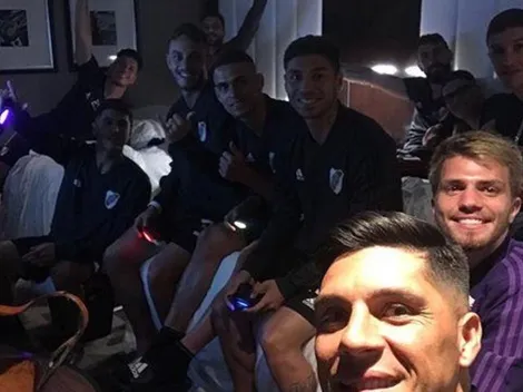Se armó torneo de play, Pratto subió foto y Scocco lo trolleó a De La Cruz como nunca