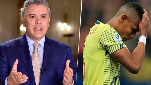 El Presidente Duque llamó a Tesillo después del penal errado contra Chile