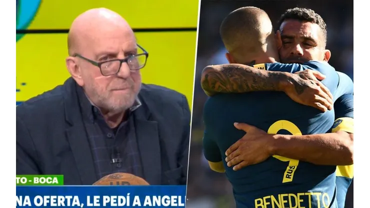 Pagani y una declaración sobre Tévez y Benedetto.