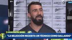Pratto: "La Selección Argentina necesita un técnico como Gallardo"