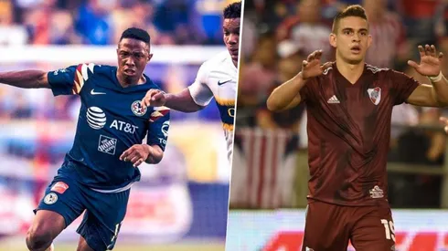 River vs. América por su amistoso por la Colossus Cup.