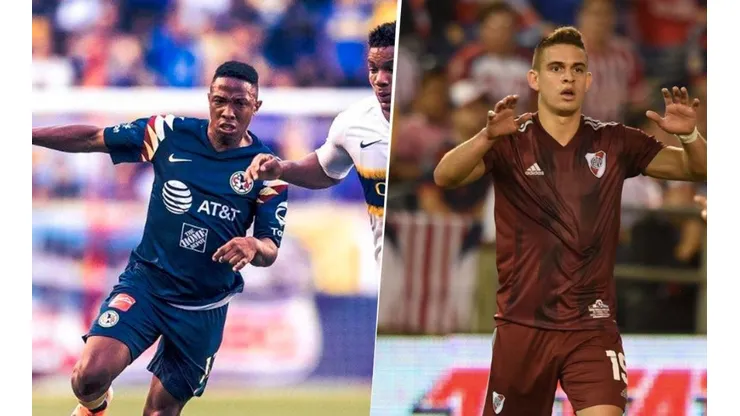 River vs. América por su amistoso por la Colossus Cup.