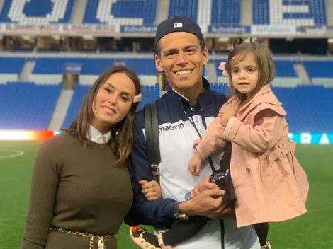 Moreno presumió haber llegado a los 100 partidos con el Tri y su pareja le dejó un emotivo mensaje