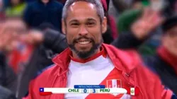 En plena transmisión oficial del partido entre Perú y Chile, un hincha de River trolleó a Boca