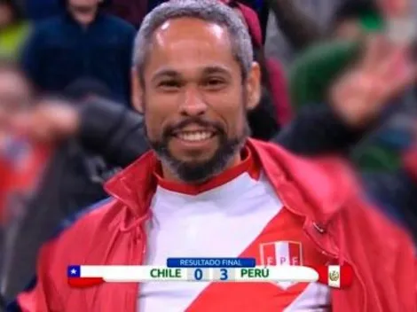 En plena transmisión oficial del partido entre Perú y Chile, un hincha de River trolleó a Boca