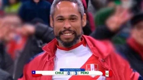 En plena transmisión oficial del partido entre Perú y Chile, un hincha de River trolleó a Boca