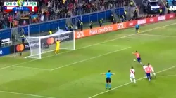 Perú ganaba 3-0, Vargas quiso hacer un panenka ¡y Gallese lo humilló!