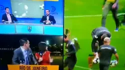 Kanashiro se encontraba junto a Talía Azcárate.