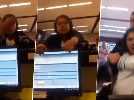 ¡Tremendo escándalo! Se enloqueció y rompió todo en el aeropuerto de Rionegro