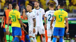 Diario Olé: en el entretiempo de Argentina-Brasil casi se arma una batalla entre los jugadores