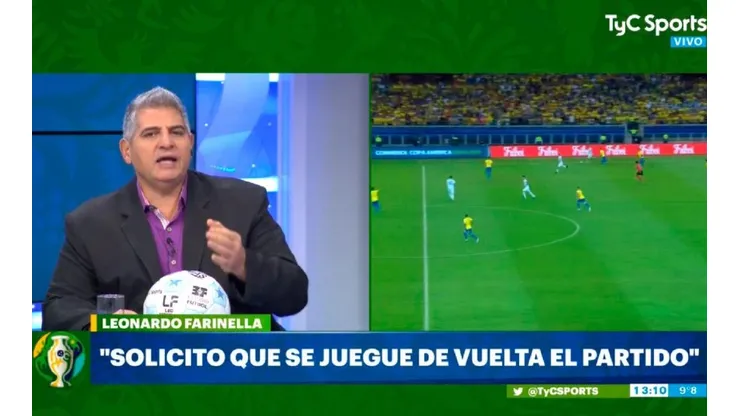 Farinella, contundente.