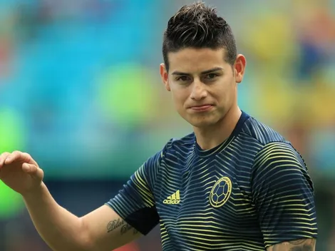 Una leyenda de Brasil se rindió a los pies de James Rodríguez