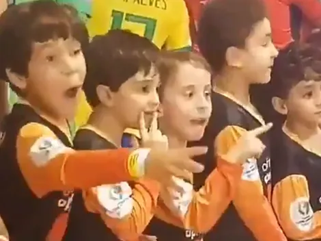 Video: ellos no podían creer que ahí venía Lionel Messi