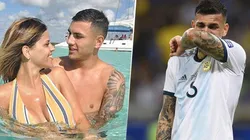Leandro Paredes lloró desconsoladamente y su esposa le escribió un posteo muy emotivo