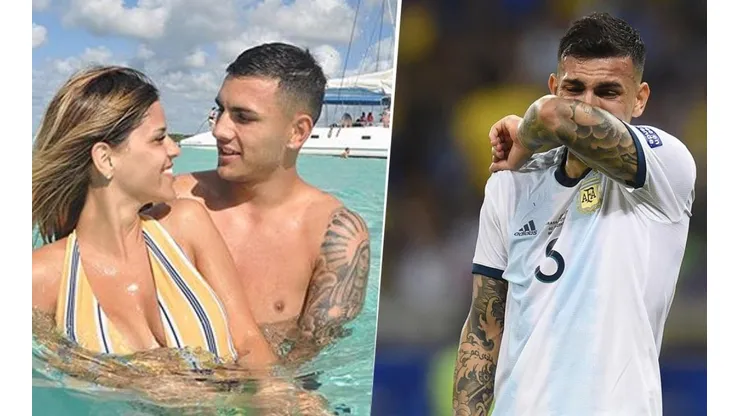 Leandro Paredes lloró desconsoladamente y su esposa le escribió un posteo muy emotivo