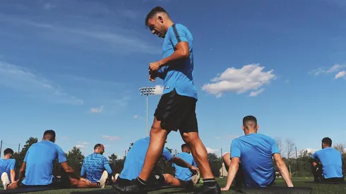 CARLITOS. Tevez durante la pretemporada de Boca (Foto: Boca Juniors).