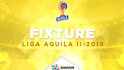 Calendario confirmado para la Liga Águila II-2019.