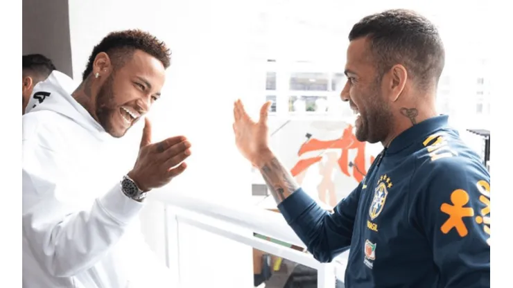 El fotón que subió Neymar tras el triunfo de Brasil sobre Argentina