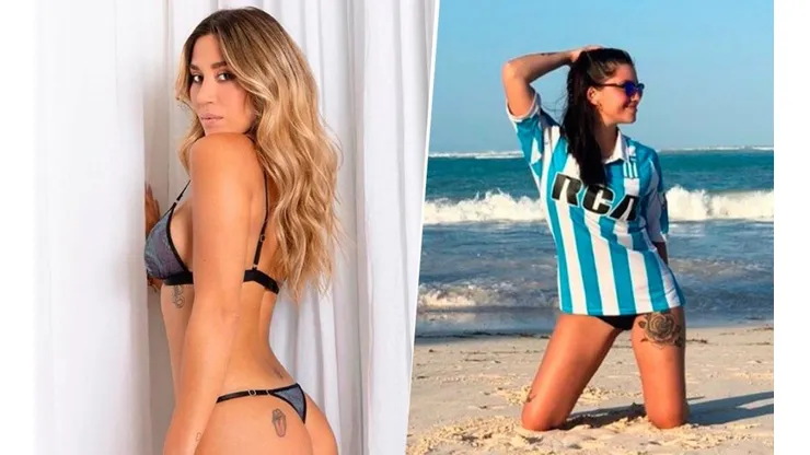 Jimena Barón subió una foto bomba, la novia de Centurión le comentó y ella respondió