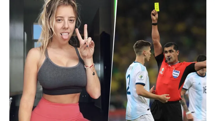 Nati Jota explotó en pleno partido, insultó al árbitro y también se la agarró con el VAR