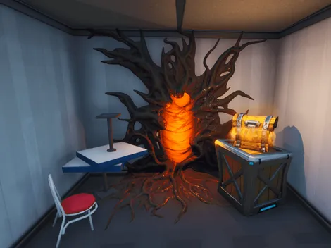 Fortnite - ¡Portales de Stranger Things comienzan a aparecer en Centro Comercial Gigante!