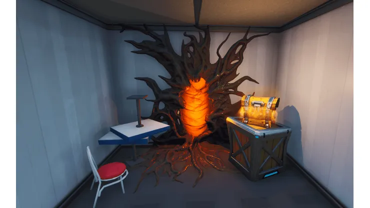 Fortnite - ¡Portales de Stranger Things comienzan a aparecer en Centro Comercial Gigante!