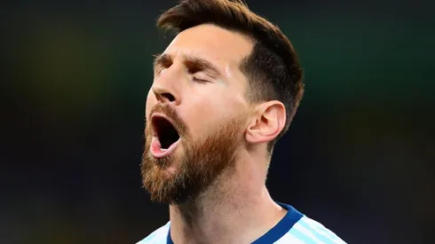 Foto de Lionel Messi, jugador de la Selección Argentina.