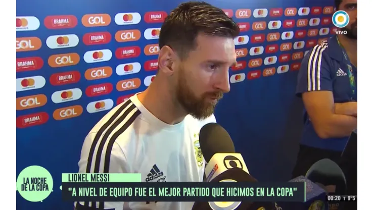 A Messi le preguntaron por su continuidad en la Selección Argentina y no dudó