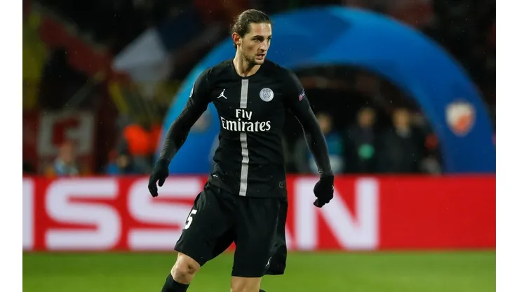 Adrien Rabiot en Paris Saint-Germain.