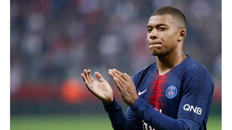 Kylian Mbappé en Paris Saint-Germain.